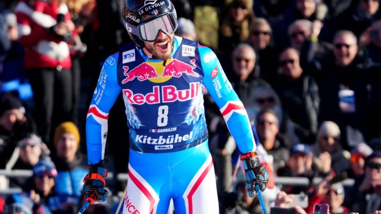 Cyprien Sarrazin achieves a historic double on the Kitzbühel descent