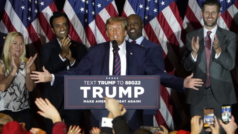 Donald Trump wins New Hampshire primary and moves one step closer to Republican nomination