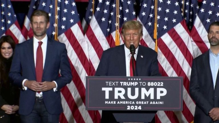 Donald Trump wins Republican primary in Iowa