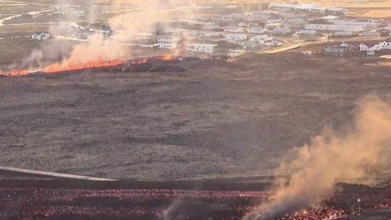 Eruption in Iceland: more homes devastated