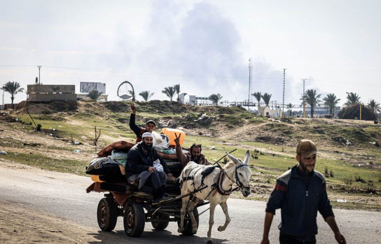 Fierce fighting between Israel and Hamas in the southern Gaza Strip