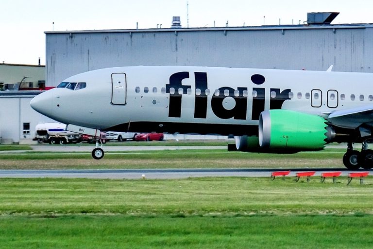 Flair Airlines owes the federal government $67 million in unpaid taxes