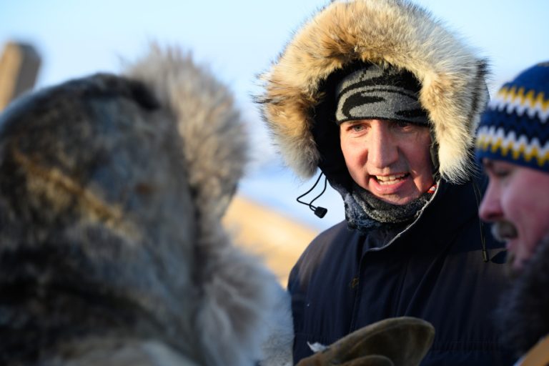 For a rare time, Justin Trudeau speaks about his father during a stay in Nunavut