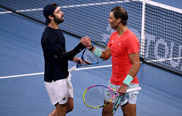 For his return, Nadal loses in the quarter-final in Brisbane