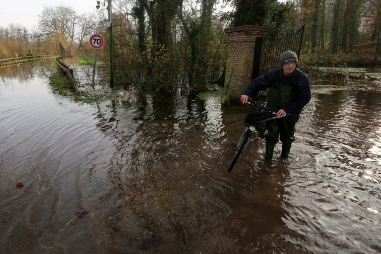 France |  Rivers in flood again in Pas-de-Calais