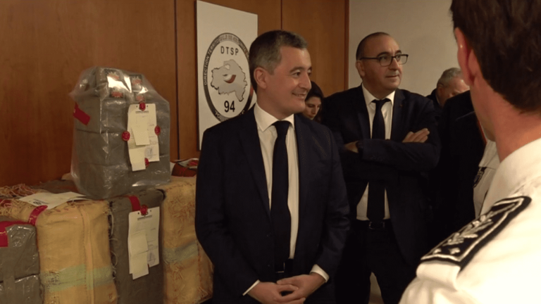 Gérald Darmanin welcomes his results