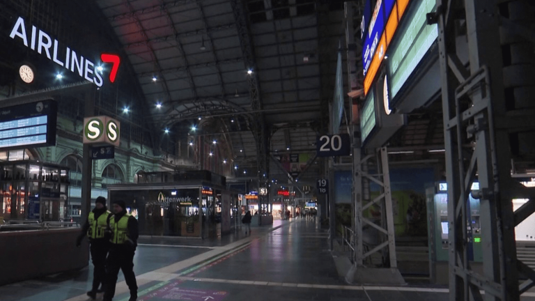 German railway workers go on strike