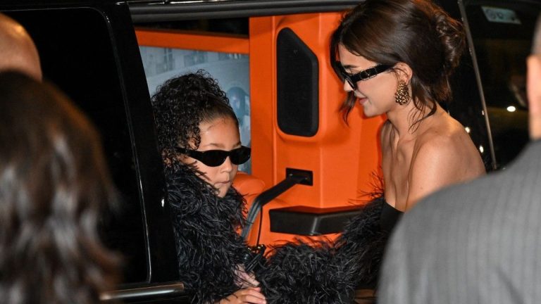 In pictures – Kylie Jenner’s daughter Stormi steals the spotlight from her mother at Paris Fashion Week