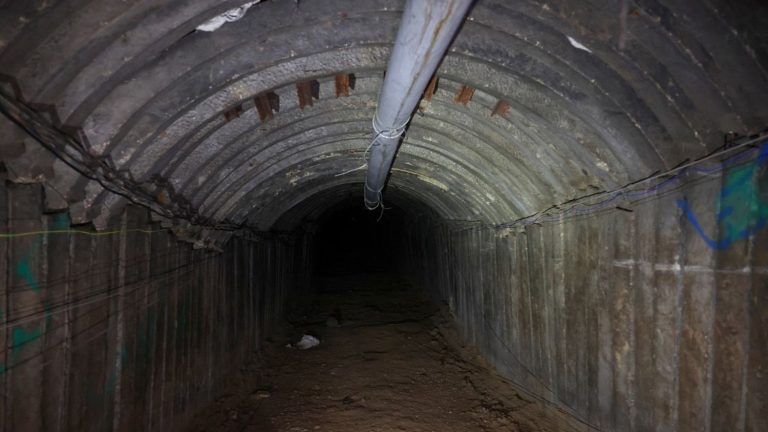 Israeli army admits to flooding Hamas tunnels to “neutralize the threat”