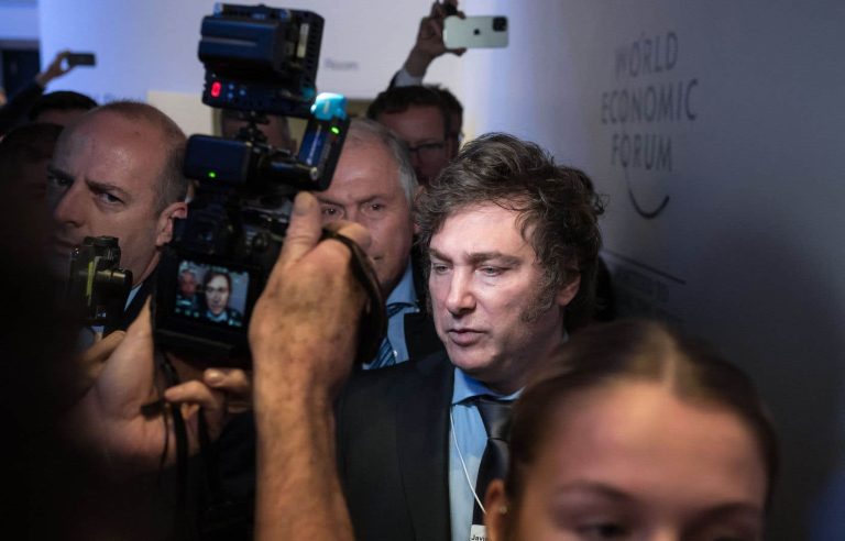 Javier Milei goes on a crusade against the “dangers” of “socialism” in Davos