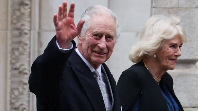 King Charles III leaves hospital after prostate operation