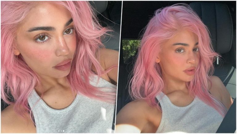 Kylie Jenner adopts pink hair and panics the Web