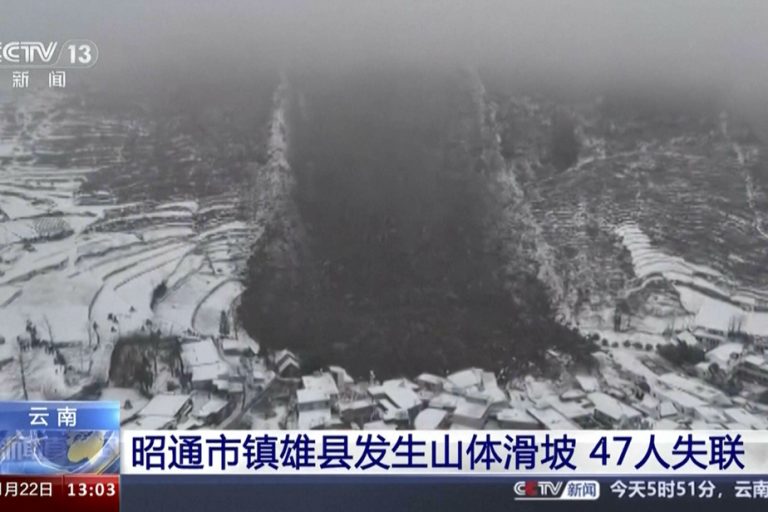 Landslide in China |  “Race against time” to find survivors