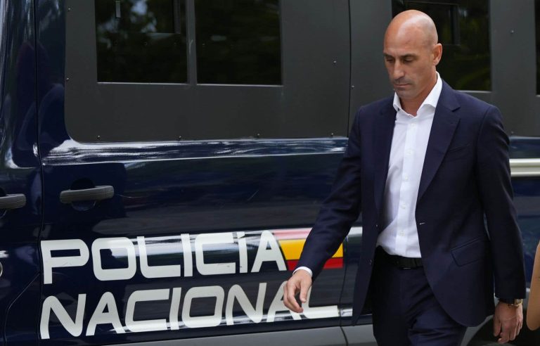 Luis Rubiales cited for forced kiss at World Cup