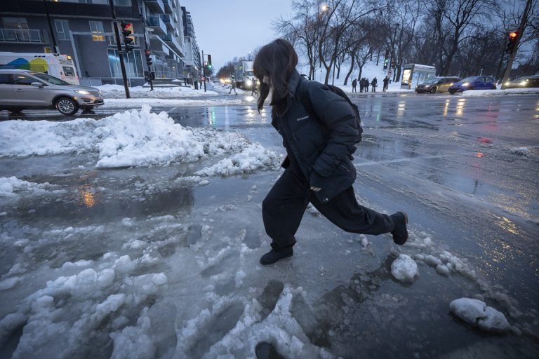 Montreal |  After water and snow, beware of ice