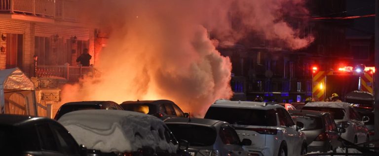 Montreal: two vehicles burned in fifteen minutes a few kilometers from each other