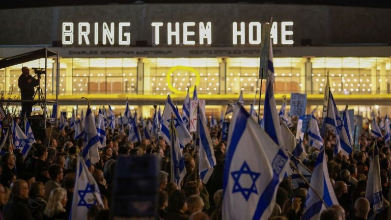 demonstrations against the Netanyahu government organized in several major cities