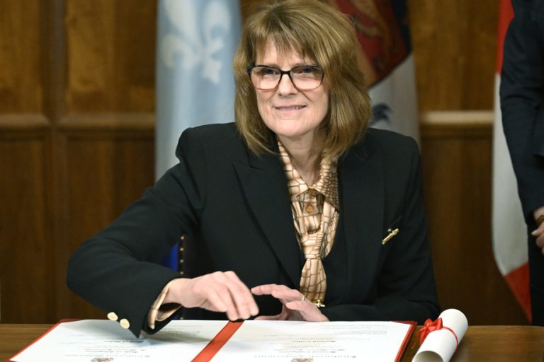 New Lieutenant Governor of Quebec |  Manon Jeannotte is sworn in