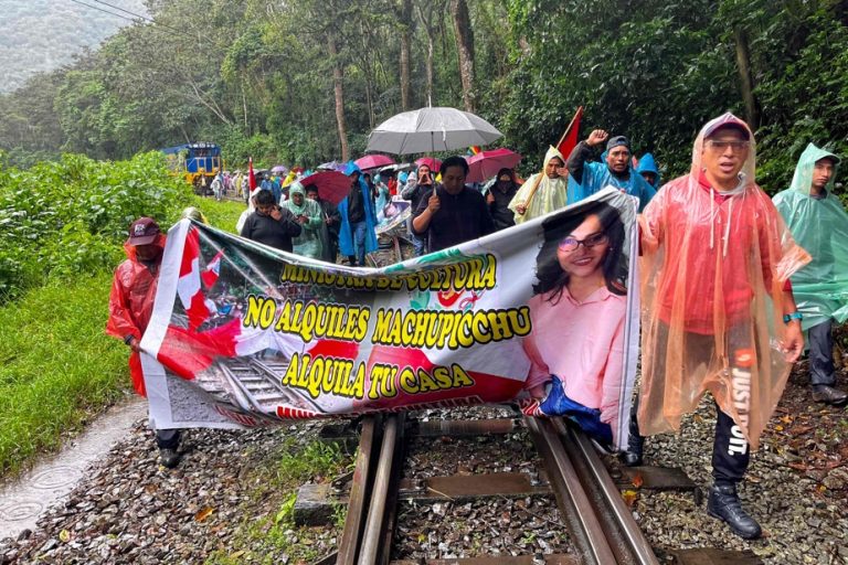 Peru |  A strike slows down tourist activity at Machu Picchu