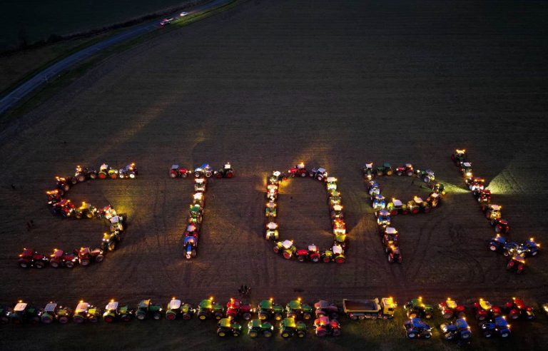 Protests across rural Europe