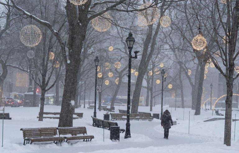 Quebec buried in snow