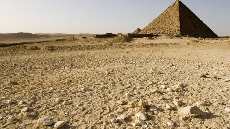 Return its granite to the pyramid of Mykerinos?  The project sparks intense controversy in Egypt