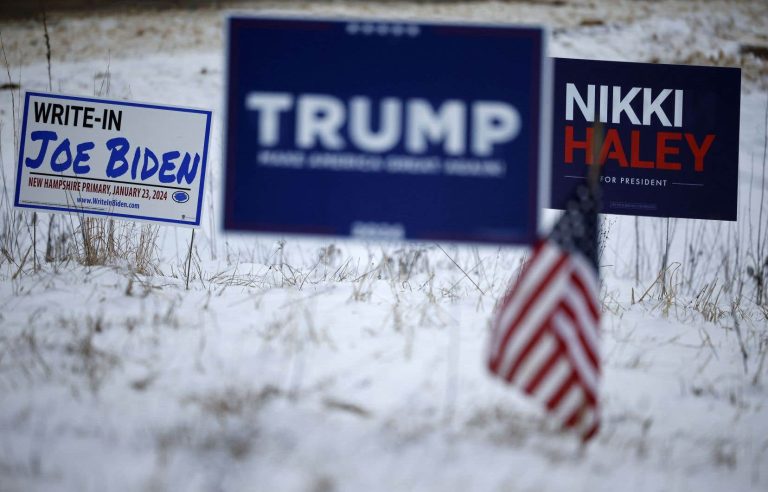 Singular voters in New Hampshire