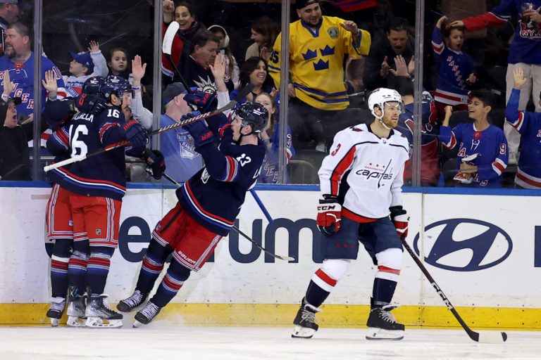 Sunday in the NHL |  Rangers defeat Capitals to end four-game losing streak