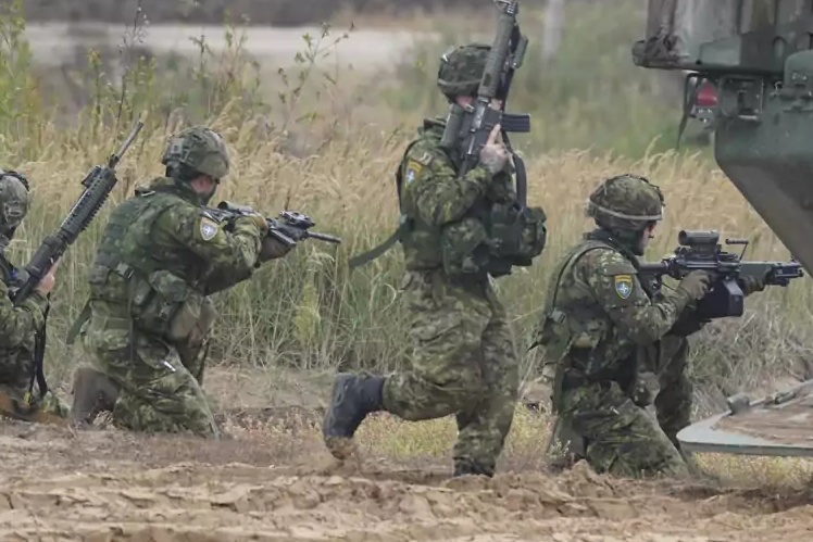 Sweden joins Canadian-led NATO force in Latvia