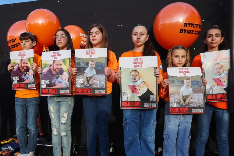 Symbolic birthday for youngest hostage in Gaza