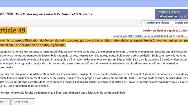 TRUE OR FALSE.  Is France the only democracy that can do without a vote of confidence?