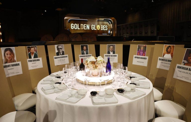 The Golden Globes begin with the “Barbenheimer” duo as favorites