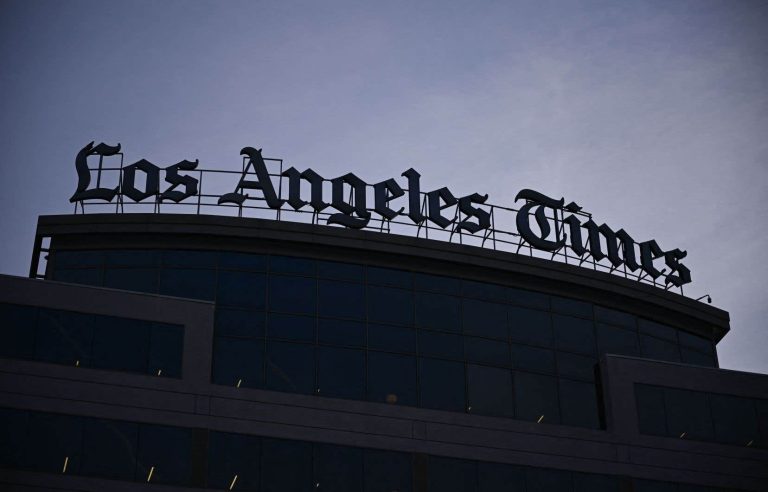 The Los Angeles Times will lay off a fifth of its editorial staff