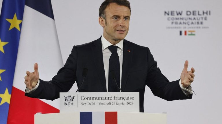 The immigration law promulgated by Emmanuel Macron