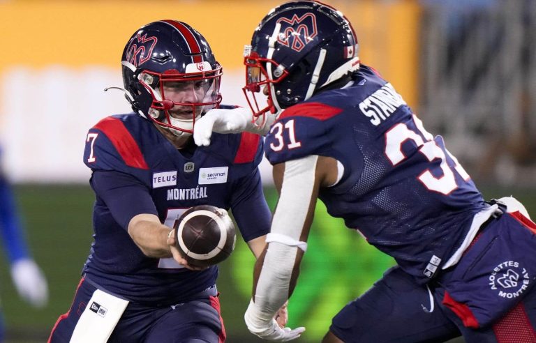 The menage a trois in the Alouettes backfield is coming to an end