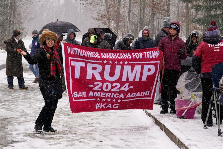 Trump supporters in New Hampshire galvanized by Iowa victory