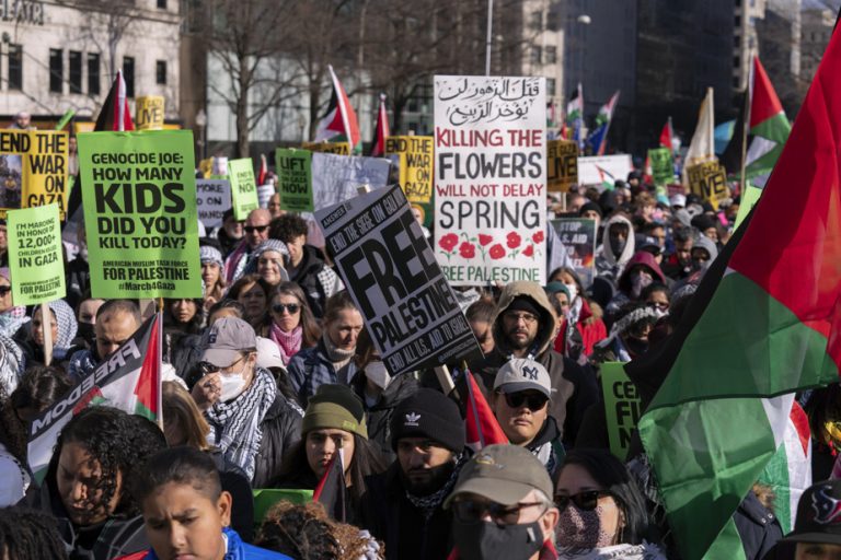 Washington and London |  Thousands of demonstrators demand a ceasefire in Gaza