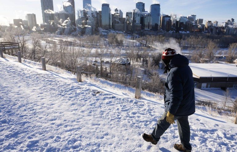 Winter hits hard across Canada