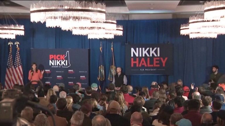 a duel between Donald Trump and Nikki Haley for the Republican primaries