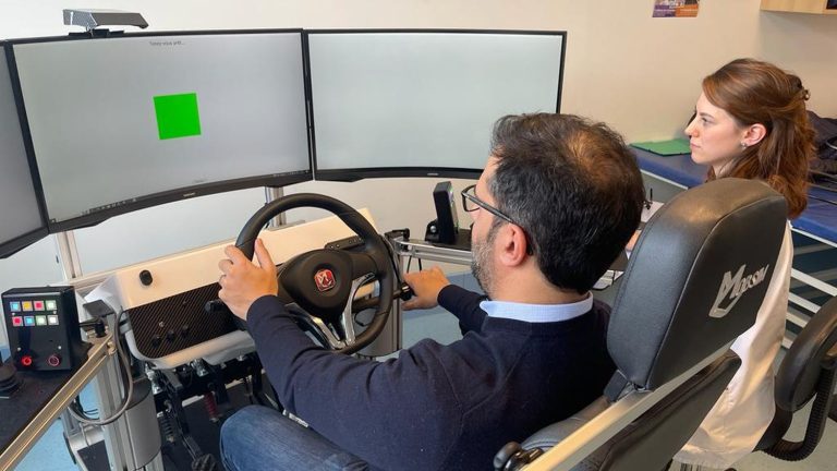 a simulator allows disabled or impaired people to test their ability to drive