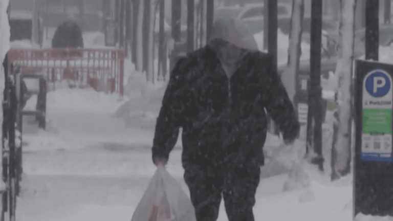 a winter storm sows chaos in the northeast of the country