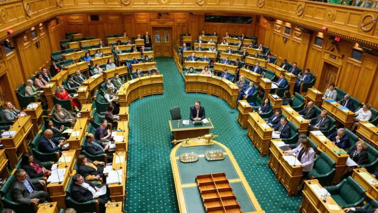 an MP performs a Haka for her swearing-in