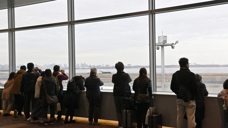 return to normal at Tokyo-Haneda airport, six days after a collision between two planes