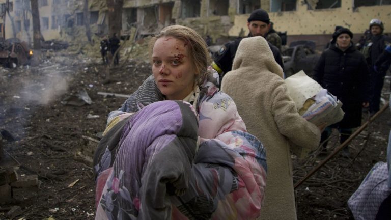 the mother who became the symbol of the bombing of the Mariupol maternity hospital calls to vote for Vladimir Putin