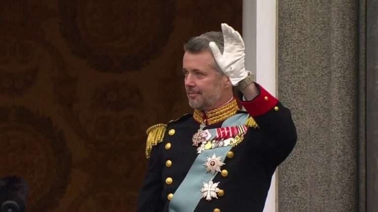 the new king Frederik