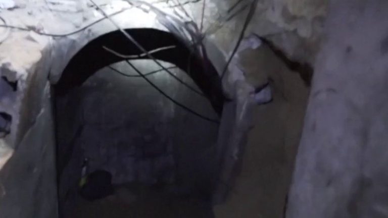 the underground fortress of Gaza