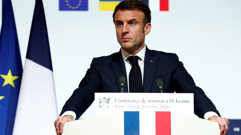 “Nothing should be excluded,” says Emmanuel Macron on sending Western troops in the future