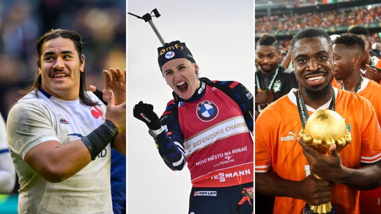 A French XV in the snatch, the CAN for the Ivory Coast, the Blues who walk on the water in biathlon… The sports recap of the weekend