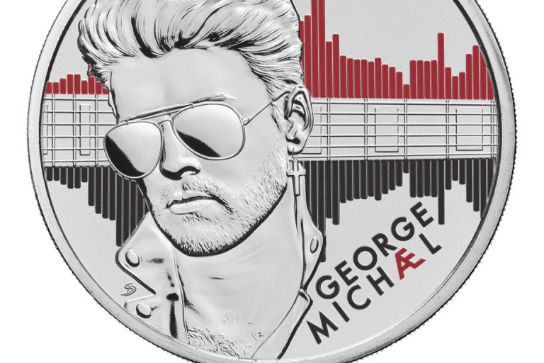 A coin in honor of George Michael