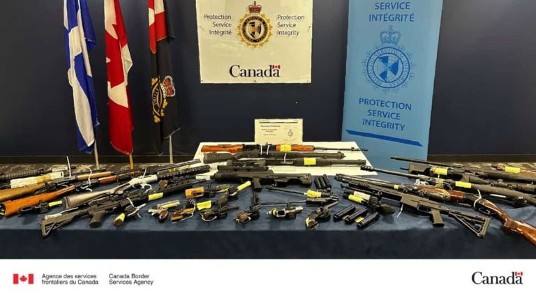 A hundred weapons seized from a Gatineau resident